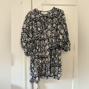 NWOT Daughters of India Kyra Mini Dress Pepper size L